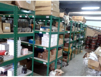 Spare parts area